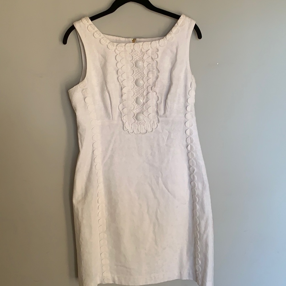 Lilly Pulitzer size 8 white dress